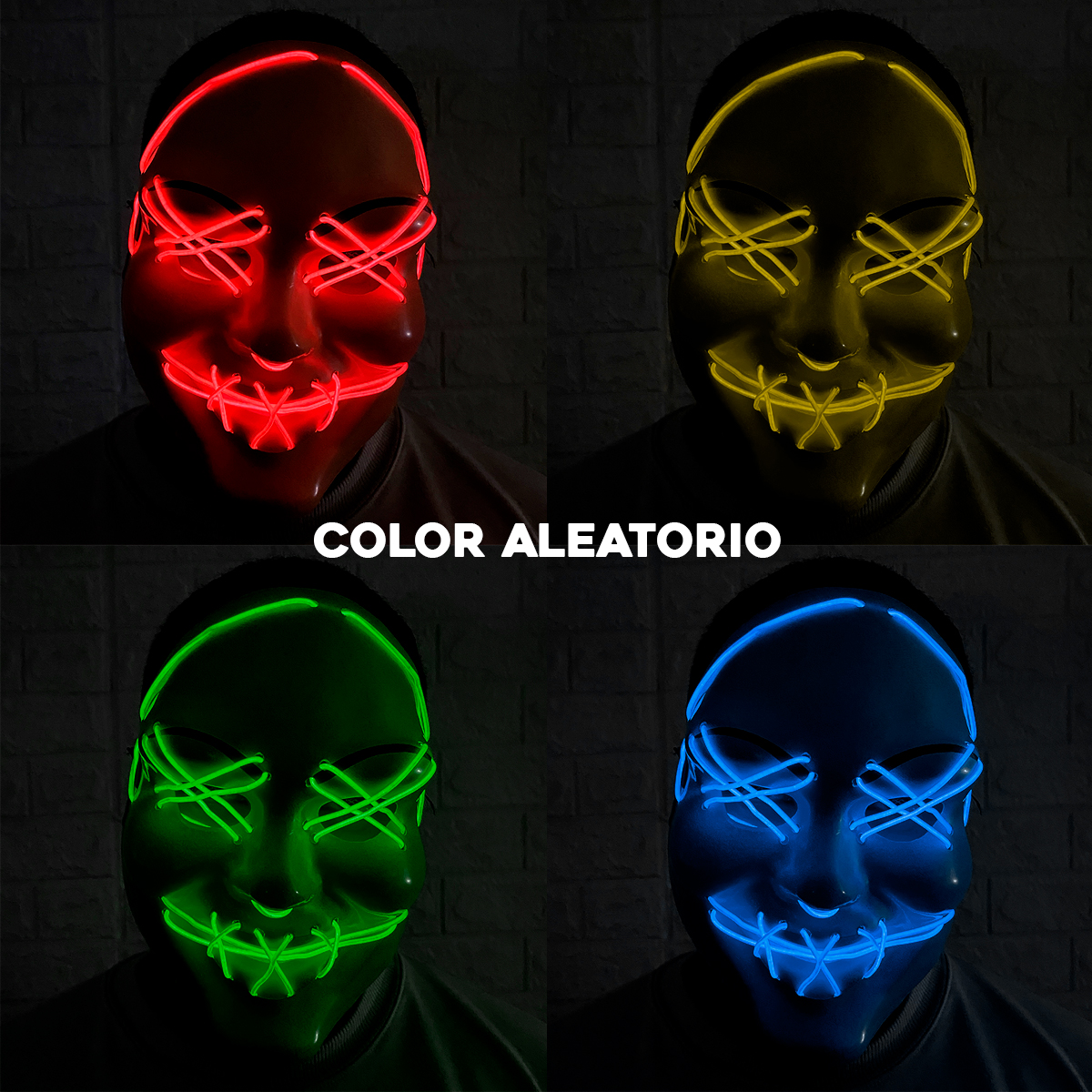 Miniatura 5 de Mascara Luminosa De La Purga MPU01